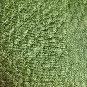 Solarium Quilted McHusk Leaf 54" Outdoor Fabric 5 Yards Avail Diamond Tech Green